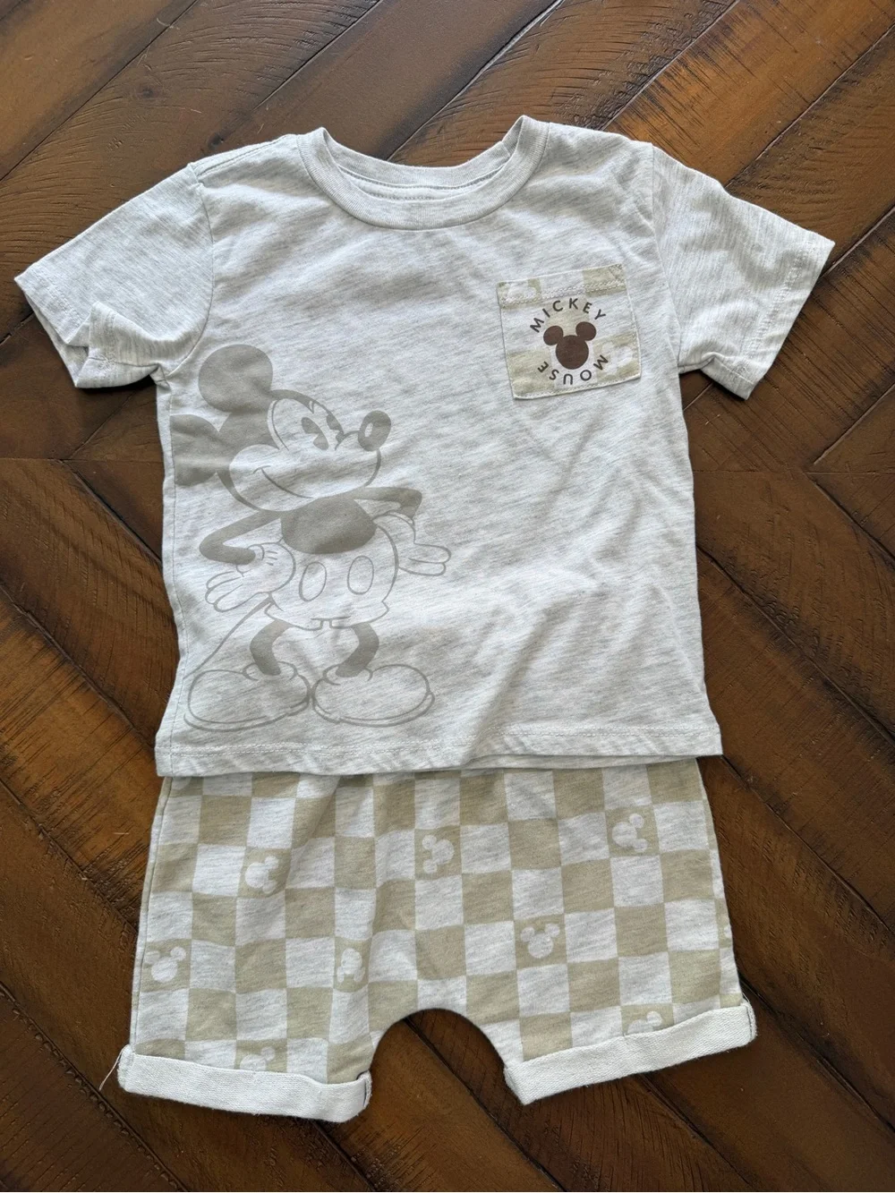 Mickey Mouse Shirt & Short Set